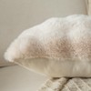 Throw Pillow Covers Pack of 2 Thick Soft Fluffy Plush