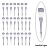 Solar Powered Lights (Set of 24)- LED Outdoor Stake Spotlight