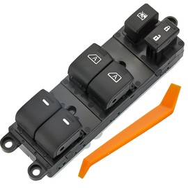 ZAPOSTS Window Switch Fits for Nissan Pathfinder 2007 2008 2009 2010 2011 2012.Control Door vidrios Master Switch.Replaces 25401-ZL10A 25401-ZL10B 25401-ZL10C.Left Driver Side