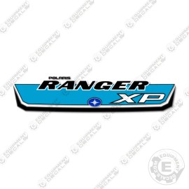 Aftermarket Fits Polaris Ranger 900XP EPS Hood Decal Kit UTV - 2017 - HOOD DECAL ONLY!