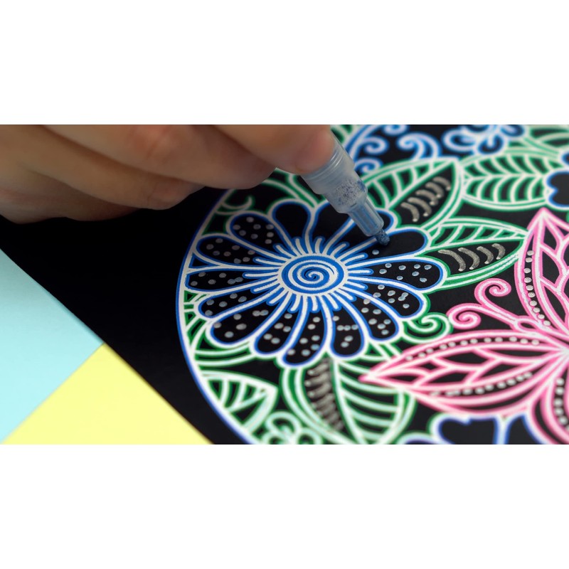 Marvin's Magic - Amazing Silver Rainbow Markers - 12 Markers