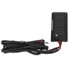 Motorcycle Water Temperature Gauge Ultra Thin LCD Display ABS Housing