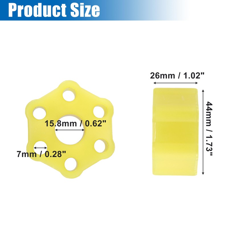 uxcell Car Solid Supercharger Coupler Replacement for Land Rover Discovery