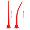 caulking extension nozzle，Caulking Nozzle for Sausage Caulking Gun,Long Sausage Nozzle,Reusable