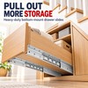 AOLISHENG 40 Inch Heavy Duty Bottom Mount Drawer Slides, 260