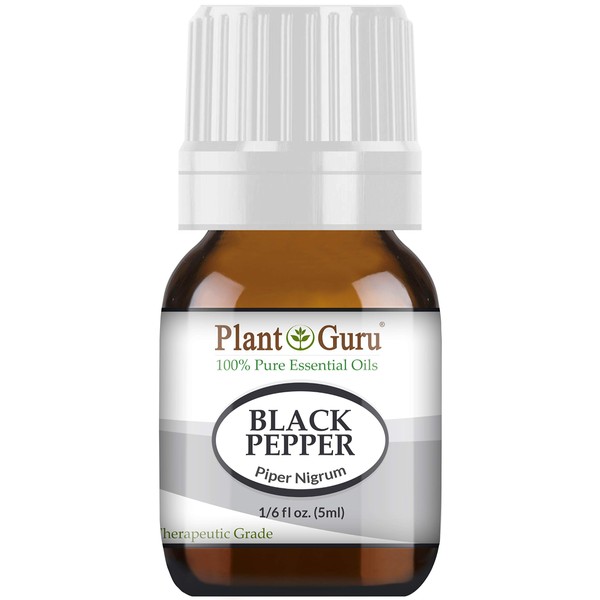 Black Pepper Essential Oil 5 ml Piper Nigrum 100% Pure Undiluted Therapeutic Grade.