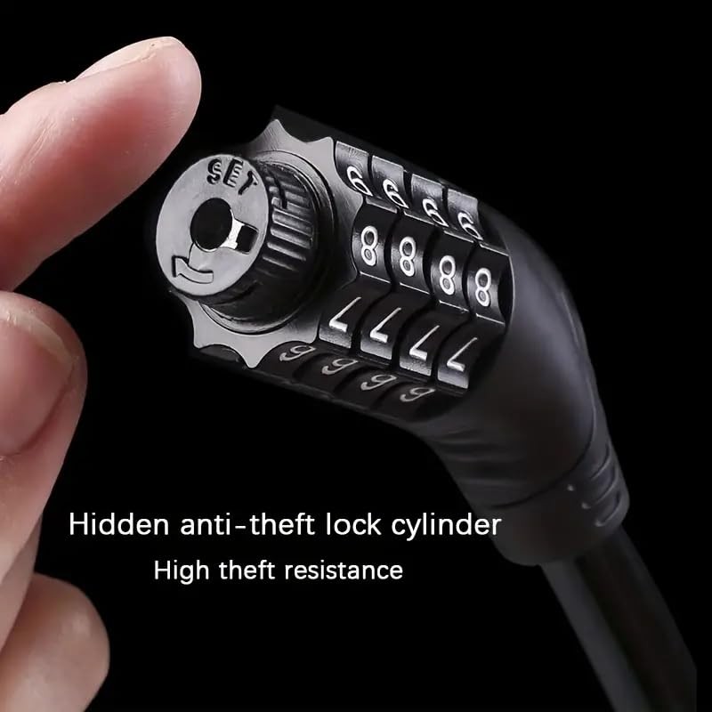 Bike Lock Bicycle Lock Cable Cycle Cycling Locks Heavy Duty