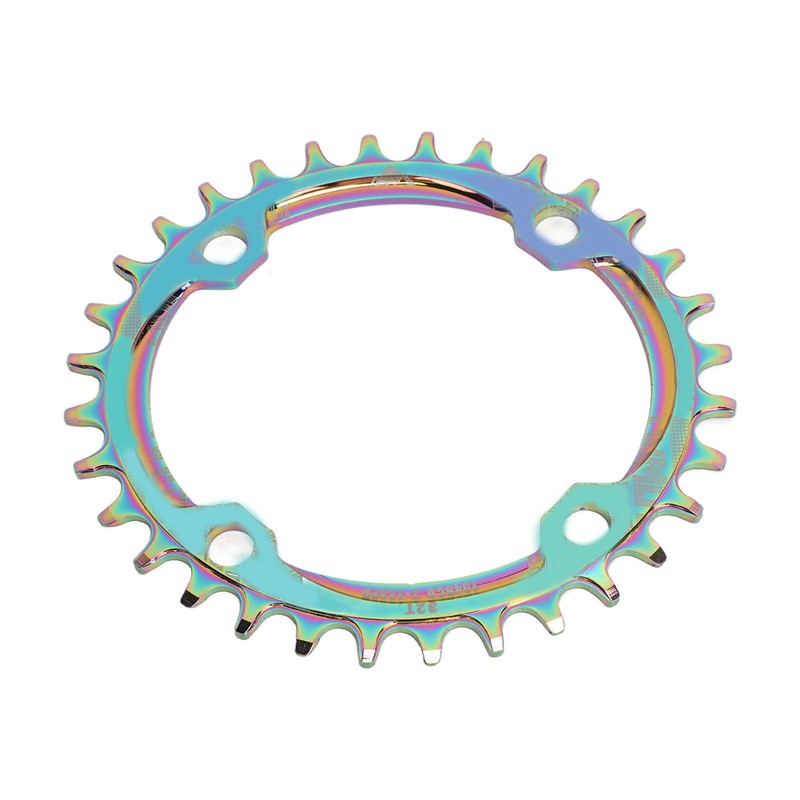 Mountain Bike Chainring Aluminium Alloy 32T Single Speed Oval Bike