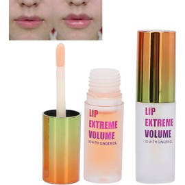 2 Piezas 4,5 G Lip Plumper Lip Plumping Gloss Lip Plump Liquid Lip Plumping Serum Lip Plumper Set Lip Plumper Serum Moisturi Hidratante Reduce las Líneas Finas Lip Plumper Gloss
