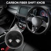 TIEVISHO Carbon Fiber Shift Knob Forged Marble Pattern Spherical Unique