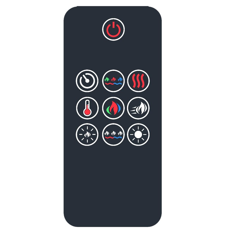 Replacement Remote Control for Napoleon Electric Fireplace W190-0251 NEFL36CFH-1 NEFL42CFH-1