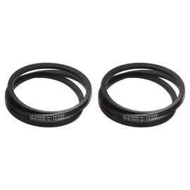 sourcing map 2Pcs SPZ-1180 Drive Wedge Belts V-Belt Industrial Power Rubber Transmission Belt 1180mm Pitch Girth,10mm Width, 8mm Height, 1193mm Outer Girth