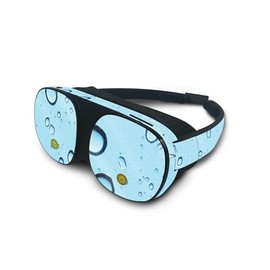 MightySkins Glossy Glitter Skin Compatible with HTC Vive Flow - Rainy Day | Protective, Durable High-Gloss Glitter Finish | Easy to Apply, Remove, and Change Styles