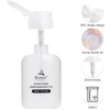 Biutee 200ml Empty Pump Bottle Nail Cleaner Bottle Pump Dispenser