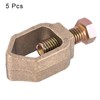 sourcing map Ground Rod Clamps Grounding Clamp 3/4" Wire Connectors
