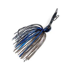 Bladed Vibrating Jig 1/2Oz 1 10 Bruised Green Pumpkin Cb Fishing Lures Bass Jigging Bait Jig Lure Weedless Soft Plastic Swimbait Accessories Freshwater