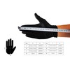KMINA - Disposable Gloves (Pack of 200, L), Black Nitrile
