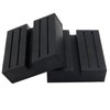 2pcs Car Lift Jack Stand Rubber Pads Square Slotted Frame