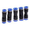 5pcs Pneumatic Fitting Pneumatic Straight Push-in Stud Fitting Connector Air