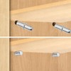 Keoferlo Shelf Pegs 5mm Shelf Pins 110 Pack Cabinet Support