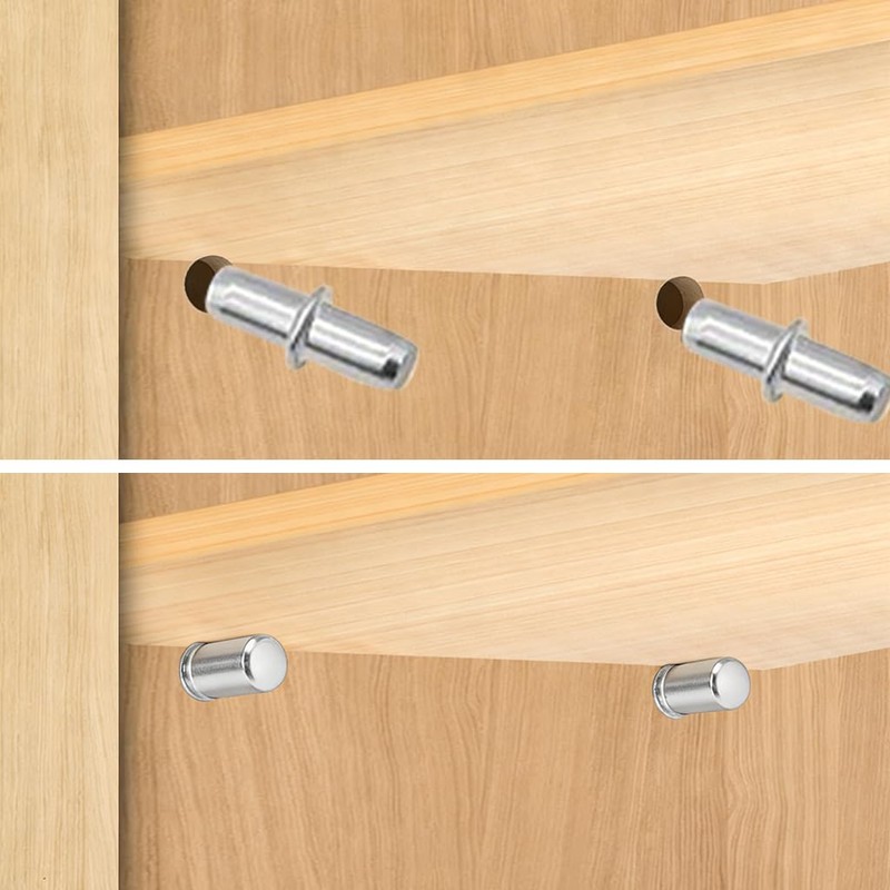 Keoferlo Shelf Pegs 5mm Shelf Pins 110 Pack Cabinet Support