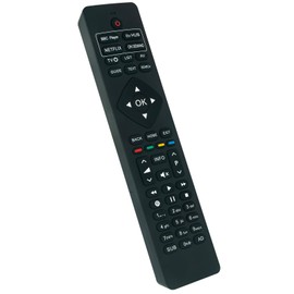 UHD-4X-500GB Replacement Remote Control Suitable for Freesat 4K Arris Models UHD-X/UHD-4X-500GB / UHD-4X-1000GB / UHD-4X-2000GB Set Top Boxes, No Need for Programming