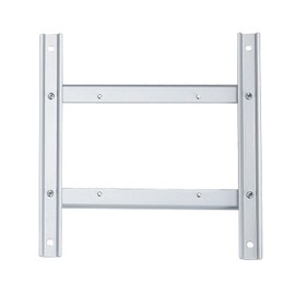 ROLINE VESA steel adapter in silver Monitor or monitor holder Wall Mount TV Adjustable 100 x 100 - 200 x 200