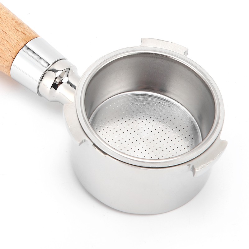 Coffee Bottomless Portafilter Stainless Steel Filter Holder Basket Replacement Tool
