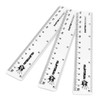 6 Inch / 15cm Rulers - Shatter Resistant - Pack