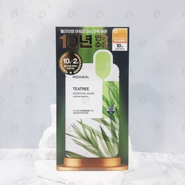 Mediheal Tea Tree Essential Mask 12 sheets 1 box / 메디힐 티트리 에센셜 마스크 12매 1박스