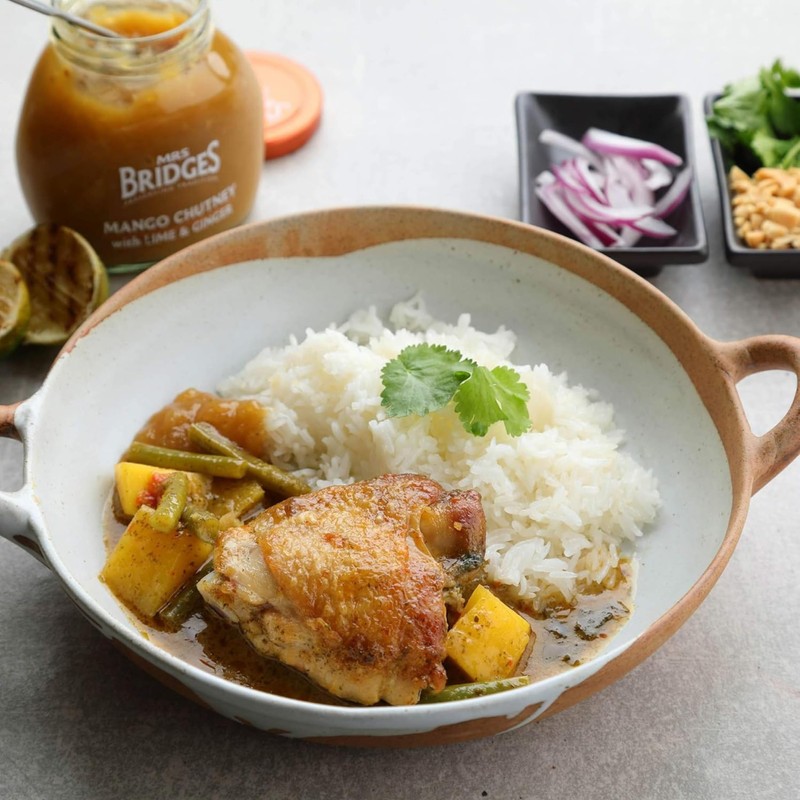 Mrs Bridges Mango Chutney with Lime & Ginger, Made in