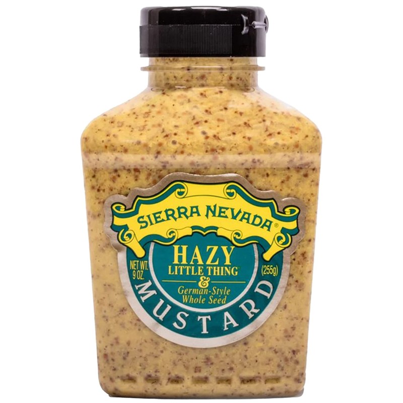 Sierra Nevada Mustard Hazy Little Thing and German-Style Whole Seed,
