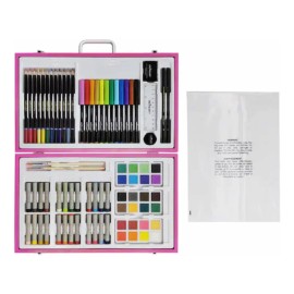 Set De Arte Con  82 Piezas Maletín