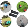 2 Pieces 30mm Inner Diameter Antiskid Handle Cover Soft Rubber