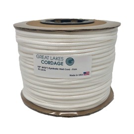 3mm Firm Synthetic Upholstery Welt Cord, Braided (75m)