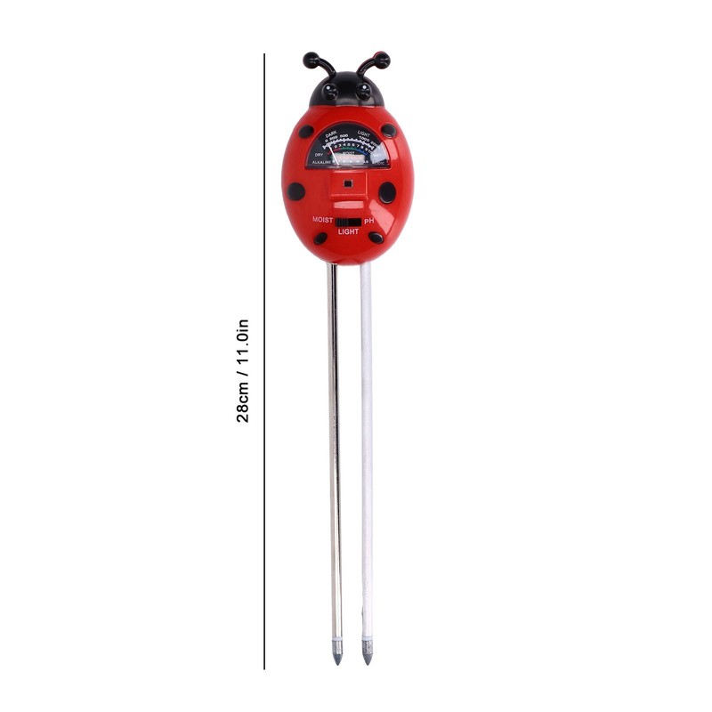 Moisture Meter 3 Calibration Tables Ladybug Shape Simple Operation Multifunction