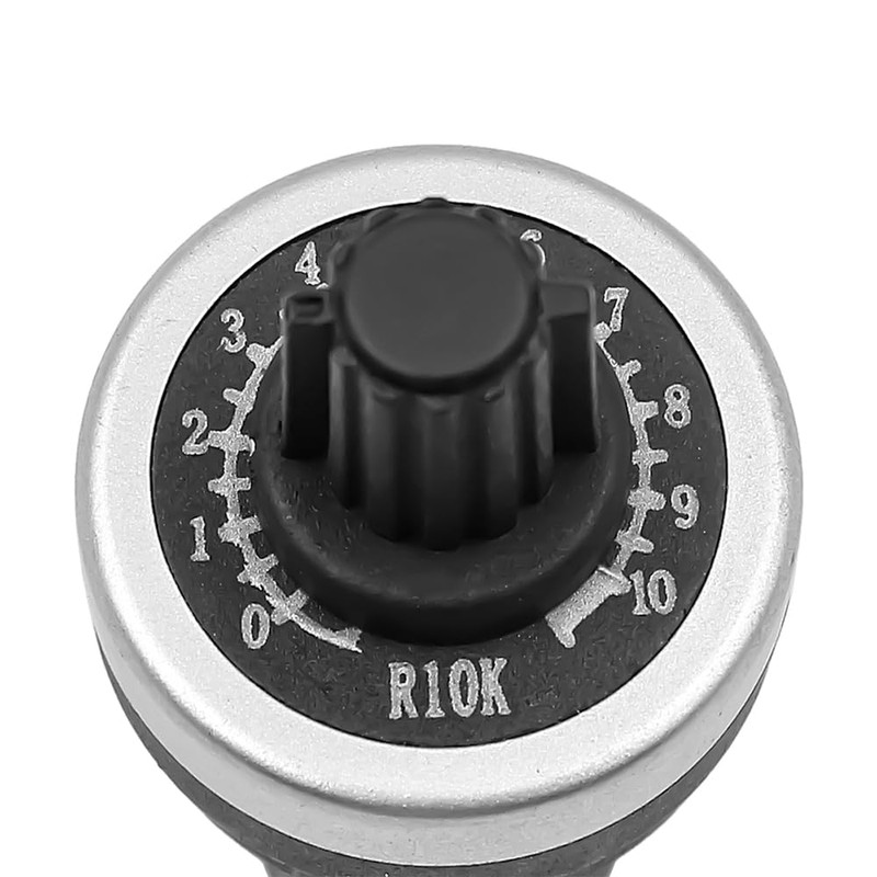 Tiardey 2PCS 22mm 10K Ohm Variable Speed Potentiometer Rotary Potentiometer