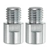 sourcing map 2pcs M14 Female to 5/8"-11 Male Adapter Polisher