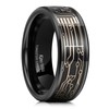 King Will Men Tungsten Wedding Band 8mm Size 14