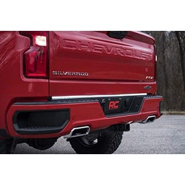 Rough Country 60" Premium LED Quad-Row | Multi-Function | Tailgate Light Strip | 78860, Black