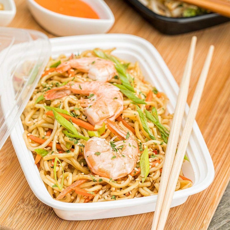 Restaurantware-Asporto 16 Ounce To Go Boxes, 50 Microwavable Round Soup