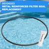 AQDD DEX2422Z2 Metal Reinforced Seal Replacement for Hayward C2030/C3030 C4030/C5030/C7030