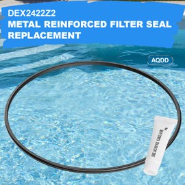 AQDD DEX2422Z2 Metal Reinforced Seal Replacement for Hayward C2030/C3030 C4030/C5030/C7030 and DE2420/DE3620/DE4820/DE6020/DE7220 Compatible with Hayward Filter Pro-Grid DE and SwimClear Filters