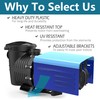 RunNico 1 Pack Pool Pump Covers for Outside Units -