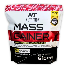 Ganador Mass Gainer 2.7 Kg Edicion Limitada Nt Nutrition Sabor Vainilla