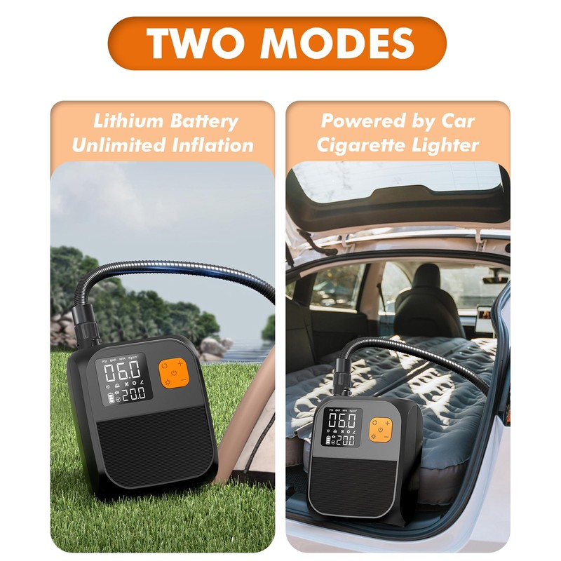 Electric Paddle Board Pump Portable MAX 25PSI