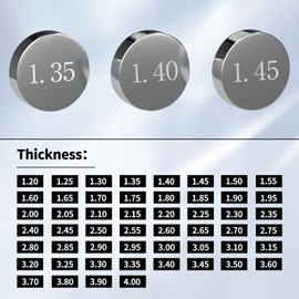 AWSZH Adjustable Valve Shim Kit 9.48mm O.D. Compatible With Kawasaki VN800E Vulcan 800 Drifter 2000-2006 Yamaha FJR1300 2003-2005 Suzuki M109R2 Boulevard 2008-2009 Honda TRX450R 2004-2009 (52Pcs)