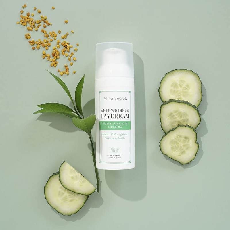 Alma Secret Anti-Wrinkle (Oil-FREE) with Propolis, Salicyl and Green Tea