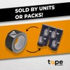 WOD AF-20A-B Black Matte Aluminum Foil Tape General Purpose Non