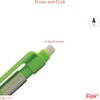 0.7mm FLAIR X-Tra Strong 2B Mechanical Pencils Rubber Tipped (GREEN